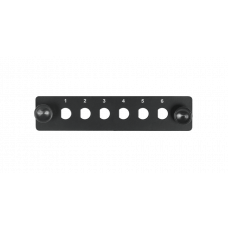 NMF-AP06SFC-P-BK. Адаптерная панель. NIKOMAX