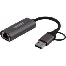 DLA-GEUC01 USB 3.0. Сетевой адаптер. Digma DLA-GEUC01 USB 3.0. Сетевой адаптер. Digma
