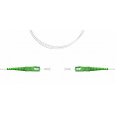 Патч-корд SC/APC-SC/APC, simplex, 10м, 3мм, LSZH, G.657.A1 (09-05076). Патч-корд волоконно-оптический. SUPRLAN