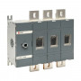 Рубильник 1000A 3P без рукоятки управления TwinBlock (tb-s-1000-3p). Рубильник. EKF