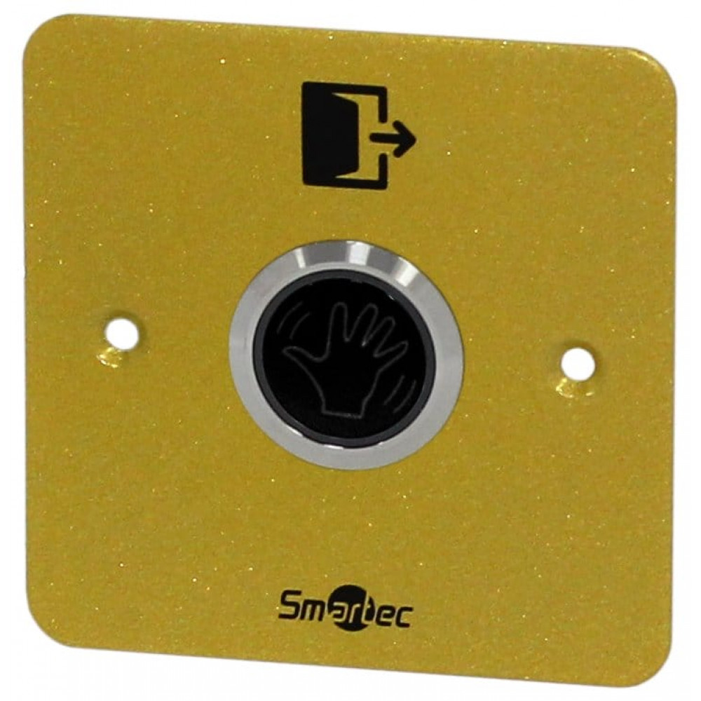 SP-EX344LW-GD. Кнопка бесконтактная, врезная. Smartec