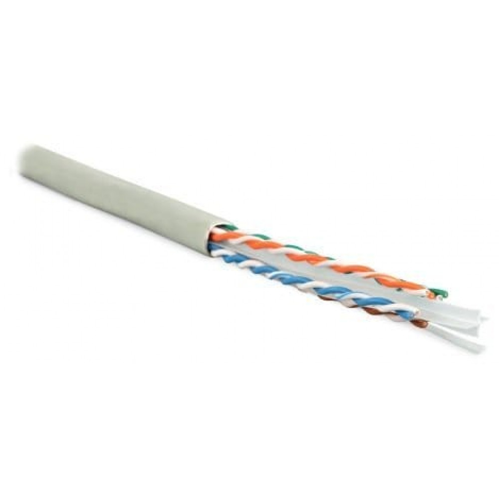 UUTP4-C6-S23-IN-PVC-GY-305. Кабель «витая пара» (LAN) для структурированных систем связи. Hyperline