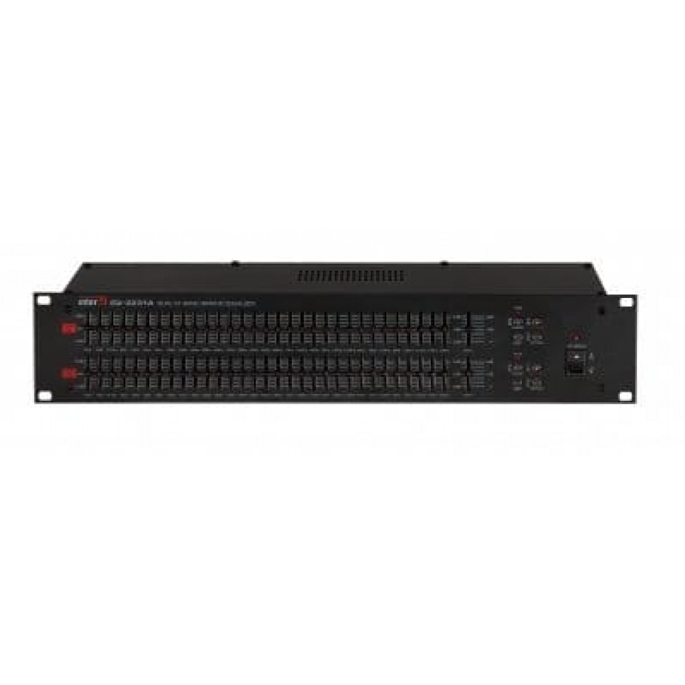 EQ-2231A. Эквалайзер графический двухканальный 31 полосный. Inter-M