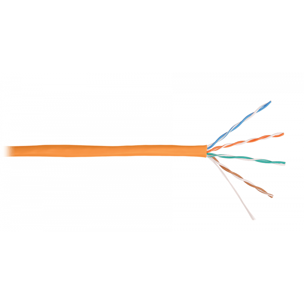 U/UTP 4pair, Cat5e, Solid, In, нг(А)-HF (NMC 4100C-OR). Кабель «витая пара» (LAN) для структурированных систем связи. NIKOMAX