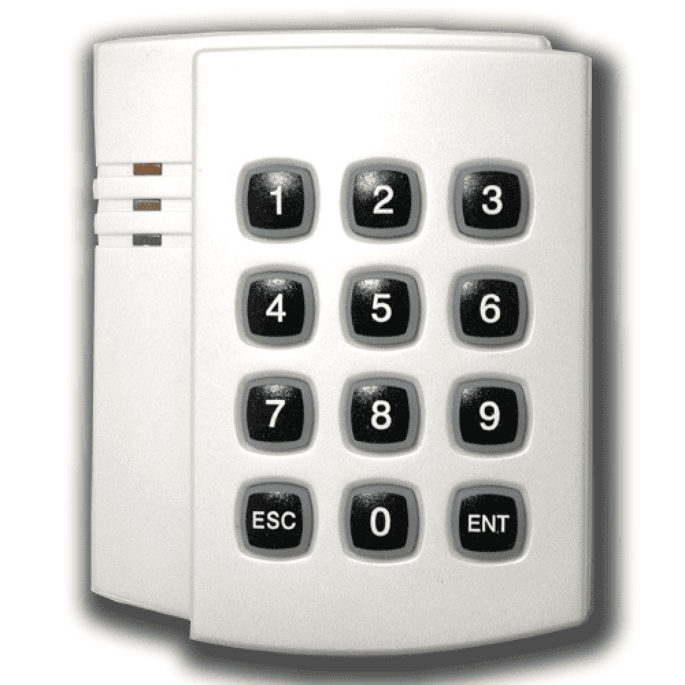 Matrix-VII (мод. EH Keys) светлый (Matrix-IV-EH Keys). Считыватель proxi-карт со встроенной клавиатурой. IronLogic