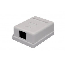 Компьютерная розетка 8P8C (RJ-45), UTP, 6, 1 порт (10-0355-1). Компьютерная розетка. SUPRLAN