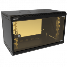 ТВЛ-6U-600-350-СР-9005 (05-1060-B). Шкаф настенный телекоммуникационный. SUPRLAN