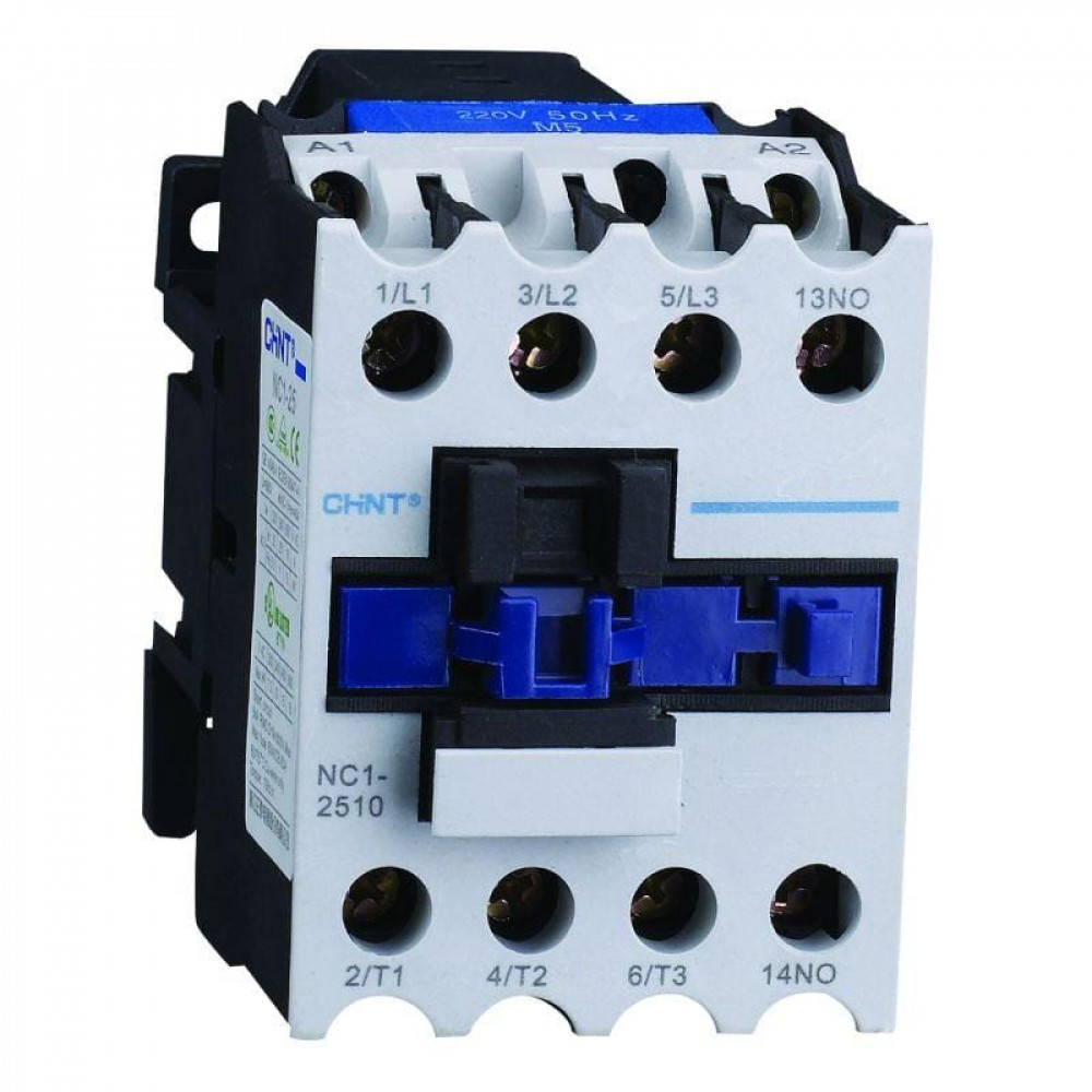 Контактор NC1-2510 25А кат. 230В AC 1НО AC-3 CHINT (221865). Контактор. CHINT