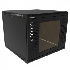 ТВС-9U-600-600-С+П-9005 (05-2099-B). Шкаф настенный телекоммуникационный. SUPRLAN