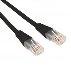 Патч-корд U/UTP CAT 6, RJ45-RJ45, 26AWG, LSZH, черный, 3м REXANT (02-0292-3). Патч-корд UTP. Rexant