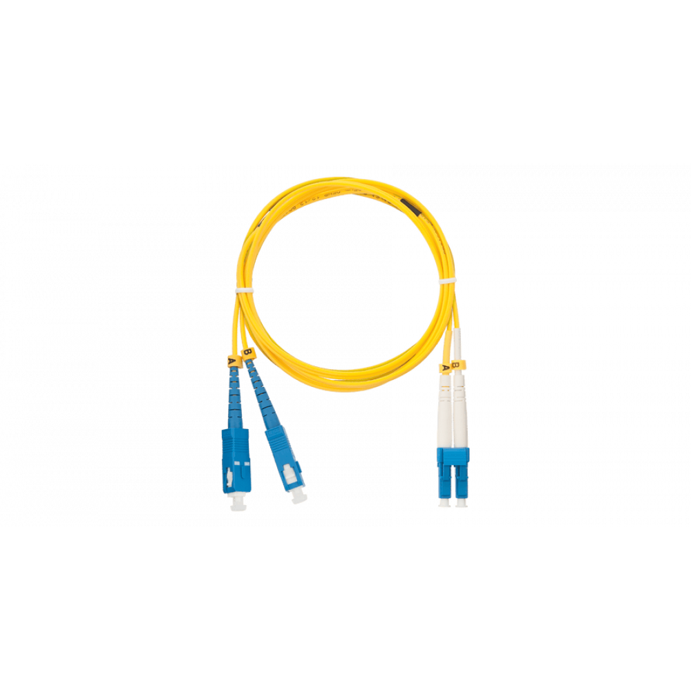 NMF-PC2S2C2-SCU-LCU-010. Патч-корд оптический одномодовый. NIKOMAX