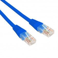 Патч-корд U/UTP CAT 6, RJ45-RJ45, 26AWG, LSZH, синий, 1м REXANT (02-0294-1). Патч-корд UTP. Rexant