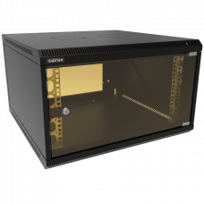ТВЛ-6U-600-600-СР-9005 (05-1066-B). Шкаф настенный телекоммуникационный. SUPRLAN
