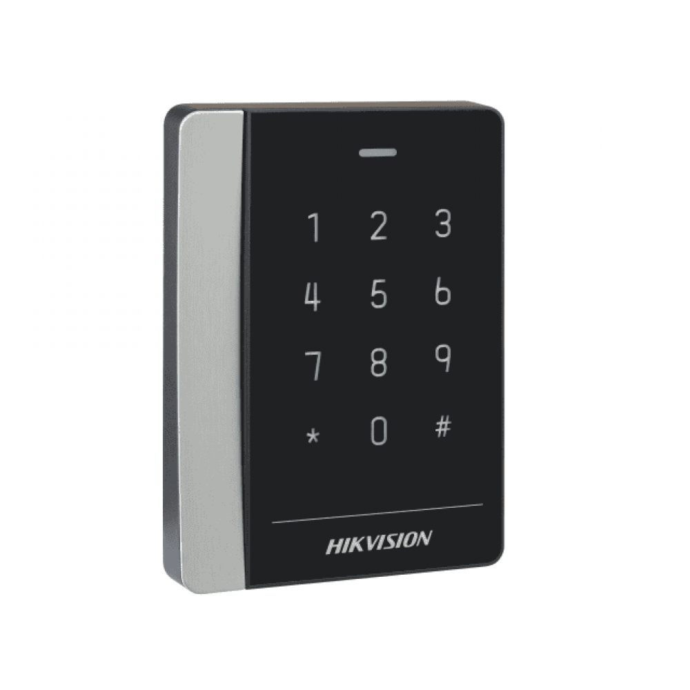 DS-K1102AMK. Считыватель карт Mifare с сенсорной клавиатурой. Hikvision