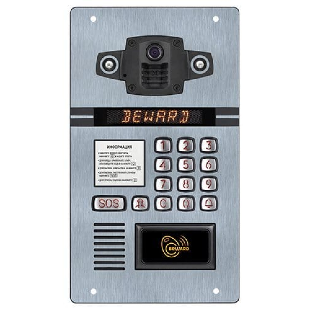 DKS15105. Вызывная панель подъездного IP-домофона. Beward