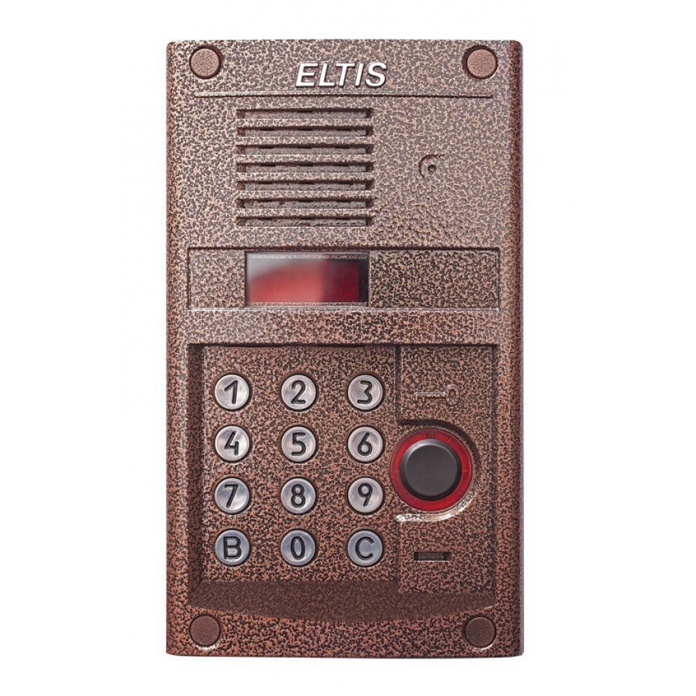 DP303-RD24 (медь). Блок вызова домофона. ELTIS