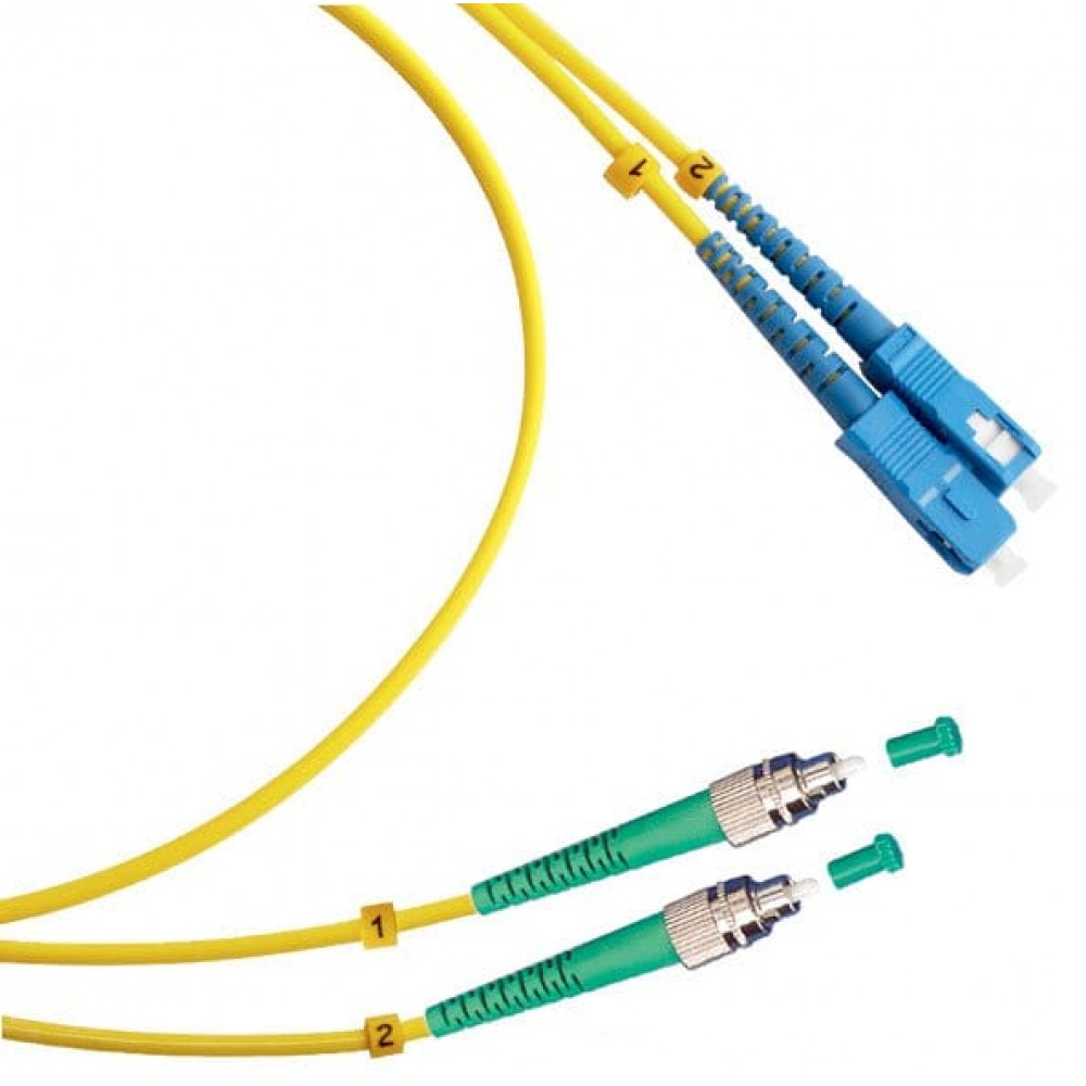 FOP(d)-9-FC/APC-SC/UPC-5m (8065c). Патч-корд оптический. CABEUS