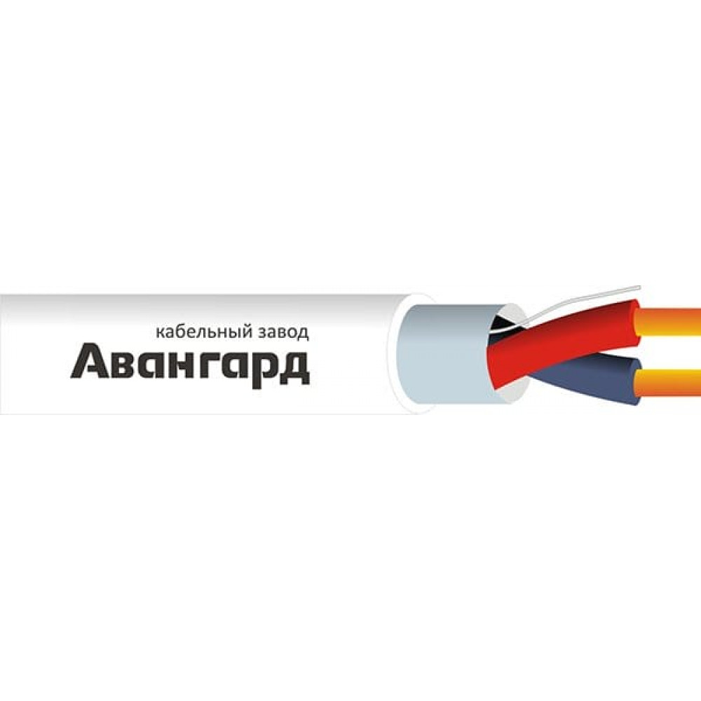 КПСЭнг(А)-FRLSLTx 1х2х0,5 (Авангард). Кабель для систем ОПС и СОУЭ огнестойкий, не поддерживающий горения, экранированный. Авангард