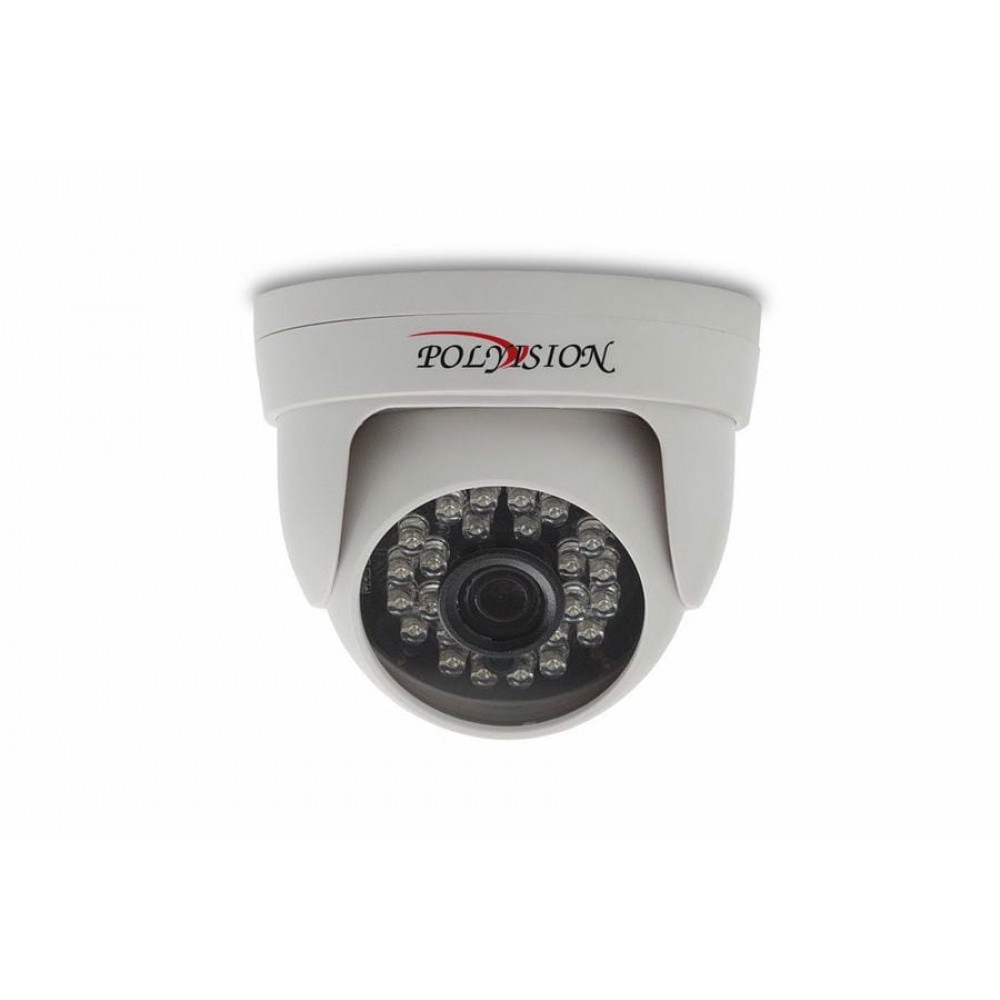 PVC-IP2S-D1F2.8. Видеокамера IP купольная. Polyvision