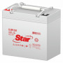 STAR DJM1255. Аккумулятор герметичный свинцово-кислотный. STAR