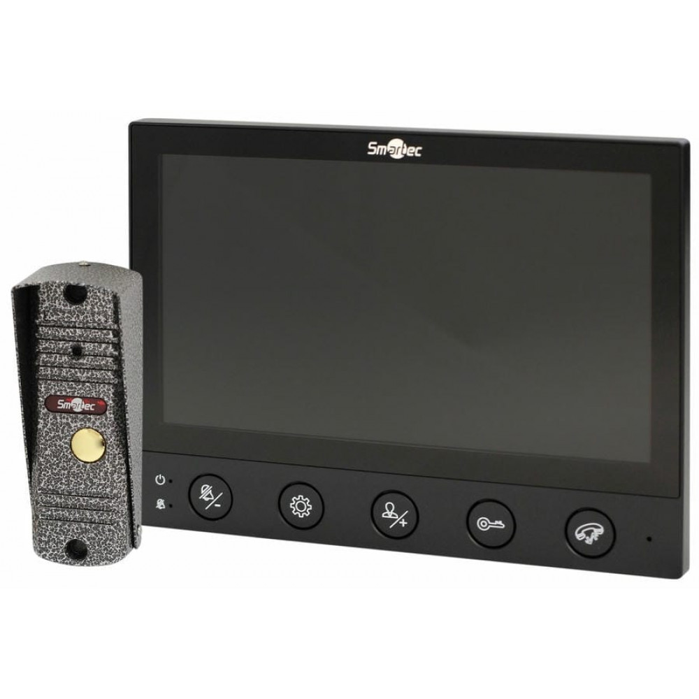 ST-MS607S-BK. Комплект вызывной панели с монитором. Smartec