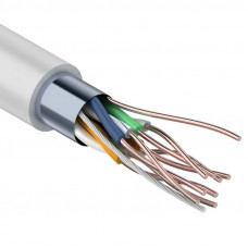 F/UTP, CAT 6, ZH нг(А)-HF, 4PR, 23AWG, INDOOR, SOLID, серый, 305м, REXANT (01-0167). Кабель «витая пара» (LAN) для структурированных систем связи. Rexant