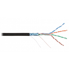 F/UTP 4pair, Cat5e, Solid, In/Out, нг(А)-HF (NMC 4200C-BK). Кабель «витая пара» (LAN) для структурированных систем связи. NIKOMAX