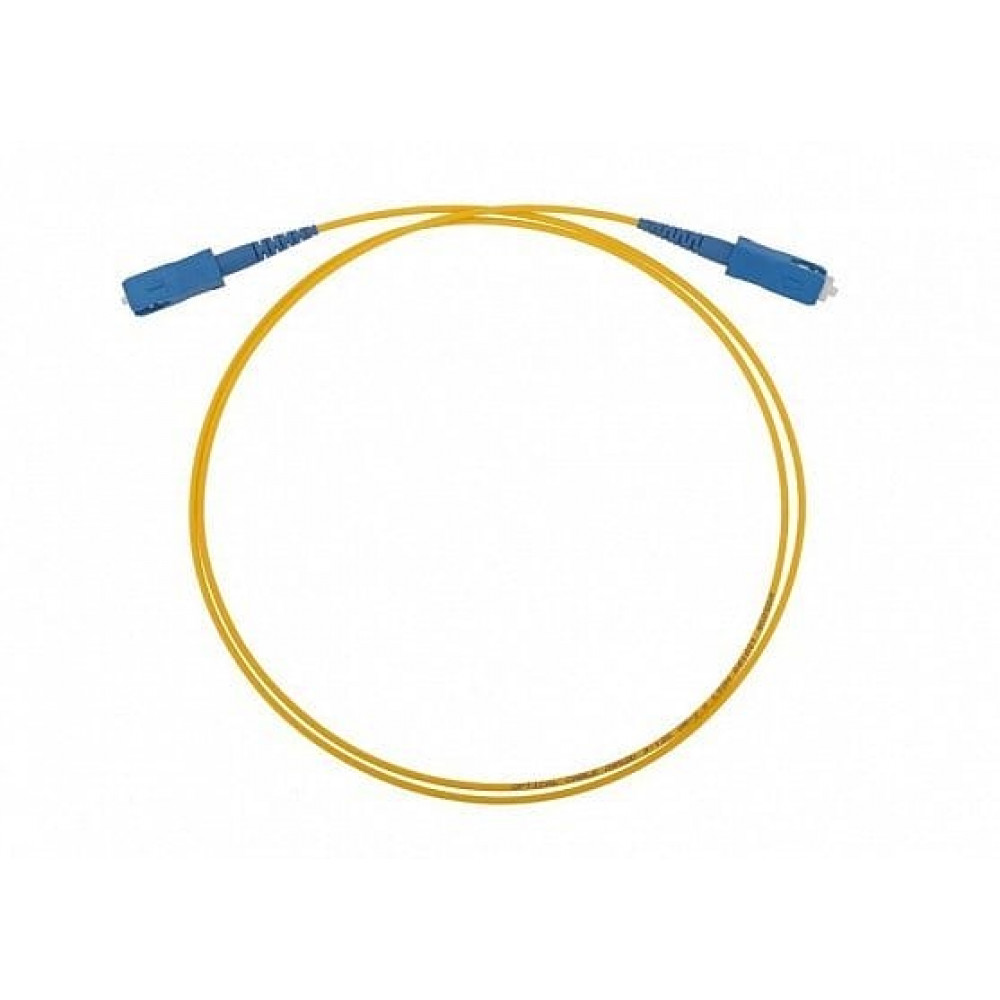 ШОС-SM/3.0мм-SC/UPC-SC/UPC-1.0м (130202-00537). Патч-корд оптический. ССД (Связьстройдеталь)