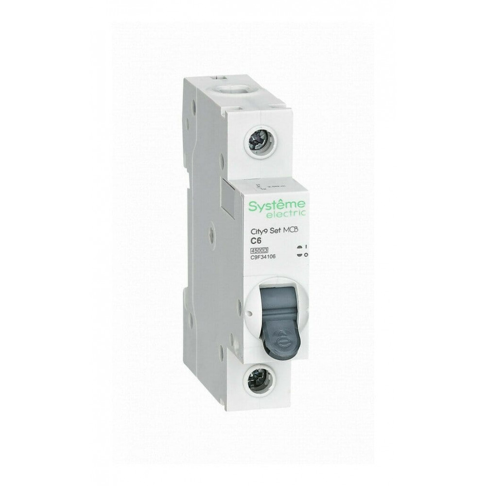City9 Set 1P 6А 4.5kA С (C9F34106). Автоматический выключатель. Systeme Electric