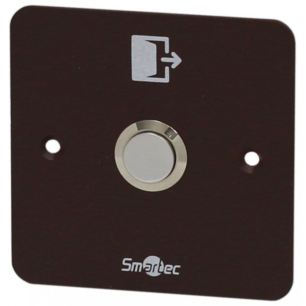 SP-EX144-BR. Кнопка металлическая, врезная. Smartec