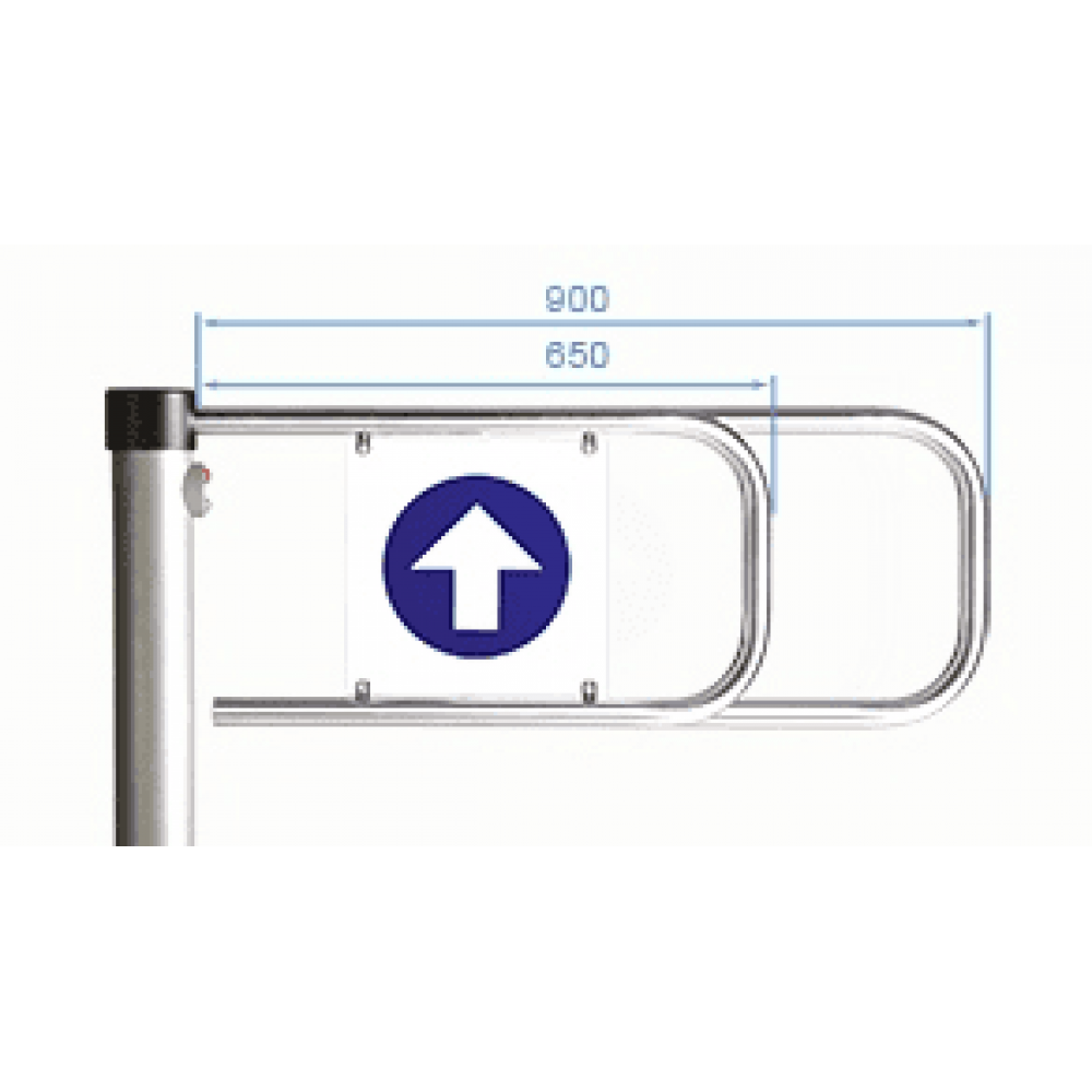 PERCo-ASG-650. Створка для калитки. PERCo