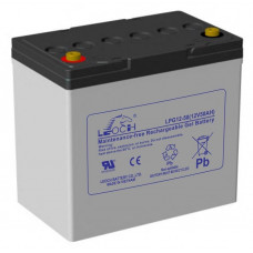 LEOCH LPG12-50. Аккумулятор герметичный свинцово-кислотный. LEOCH