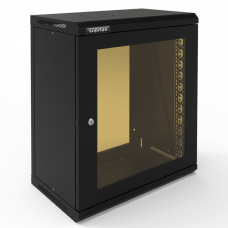 ТВС-12U-600-350-СР-9005 (05-2120-B). Шкаф настенный телекоммуникационный. SUPRLAN