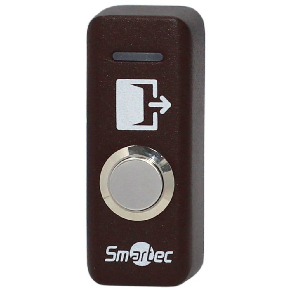 SP-EX141L-BR. Кнопка металлическая, накладная. Smartec