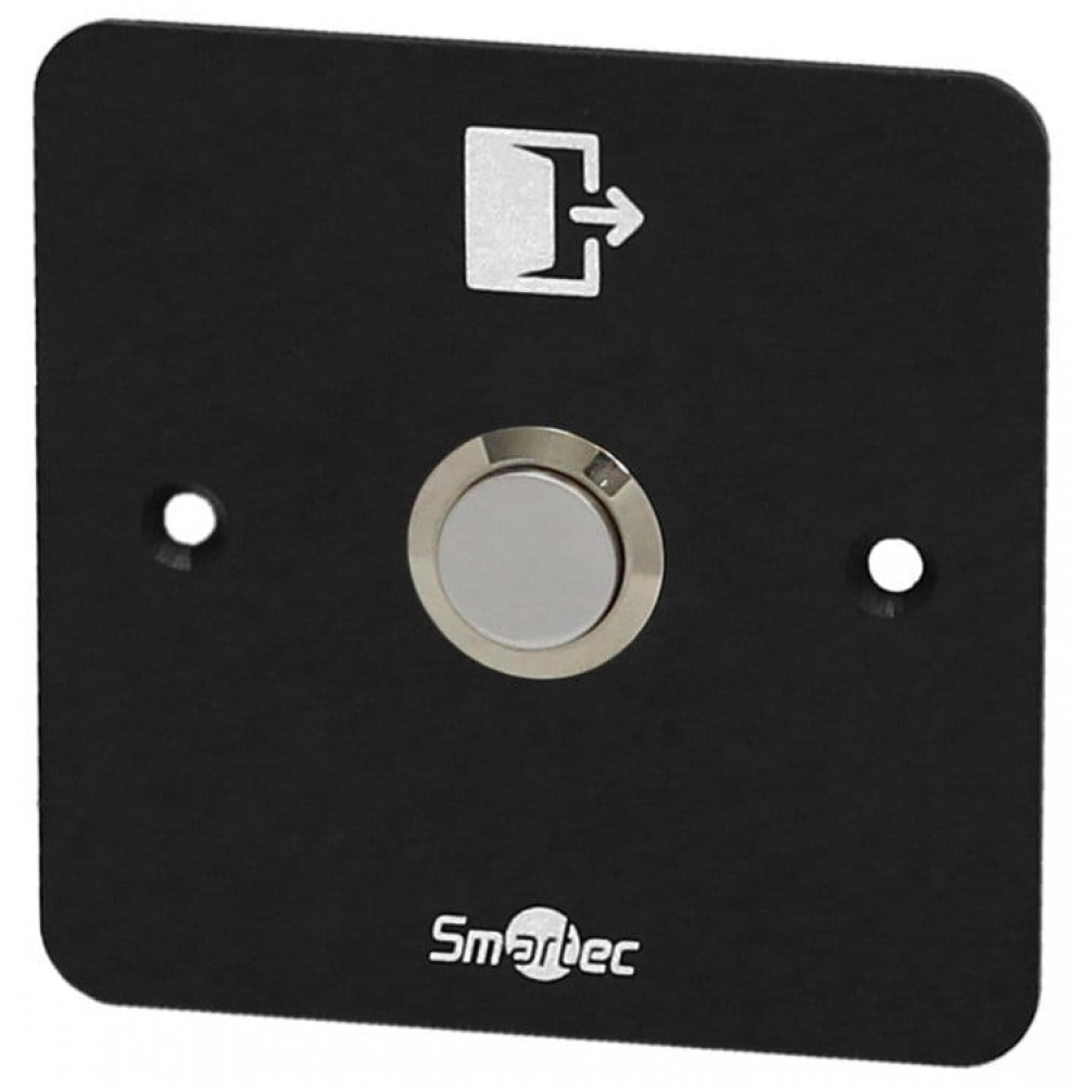 SP-EX144-BK. Кнопка металлическая, врезная. Smartec