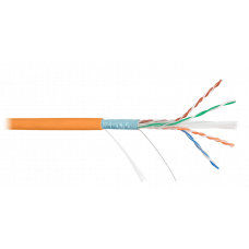 F/UTP 4pair, Cat6, Solid, In, нг(А)-HF (NMC 4240C-OR). Кабель «витая пара» (LAN) для структурированных систем связи. NIKOMAX