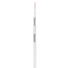 RG-6 CCS, In, PVC (UEC-C2-32123A-WT-1). Кабель коаксиальный омедненный. NETLAN