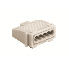 Клеммная колодка безвинтовая 4х1,5-2,5 мм.кв. (B273/4). Клеммная колодка безвинтовая. ДКС