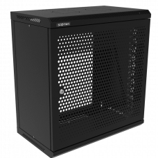 ТВС-12U-600-350-ПР-9005 (05-2122-B). Шкаф настенный телекоммуникационный. SUPRLAN