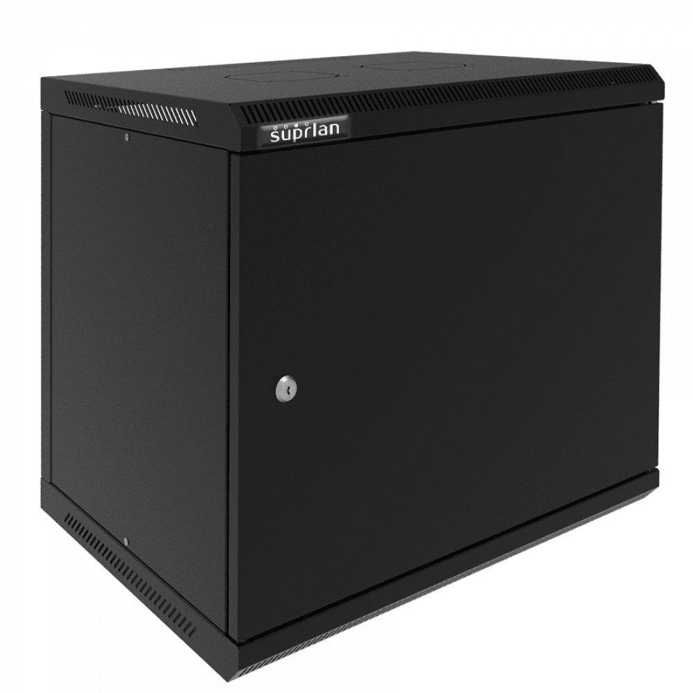 ТВС-12U-600-450-МР-9005 (05-2124-B). Шкаф настенный телекоммуникационный. SUPRLAN