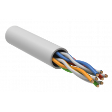 GENERICA U/UTP кат. 5E 24AWG 4 пары LSZH INDOOR белый (BC1-C5E04-128-305-G). Кабель «витая пара» (LAN) для структурированных систем связи. IEK