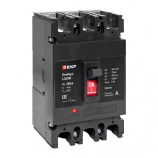 LS250 25кА 3P 200А ProPact (mccb-250-25-3-200-ls). Автоматический выключатель в литом корпусе. EKF