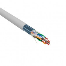 F/UTP, CAT 5е, PVC, 10PR, 24AWG, INDOOR, SOLID, серый, РФ REXANT (01-1202-R). Кабель «витая пара» (LAN) для структурированных систем связи. Rexant