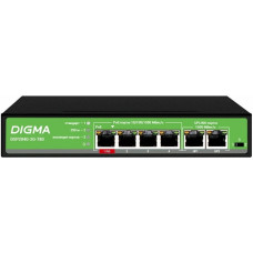 DSP204G-2G-T80 (L2) 6х1Гбит/с 4PoE 4PoE+ 1PoE++ 80W. Коммутатор с питанием по PoE. Digma DSP204G-2G-T80 (L2) 6х1Гбит/с 4PoE 4PoE+ 1PoE++ 80W. Коммутатор с питанием по PoE. Digma