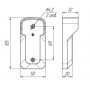 RD-26-Mifare IP54 К Аякс, белый. Считыватель. Магнито-Контакт