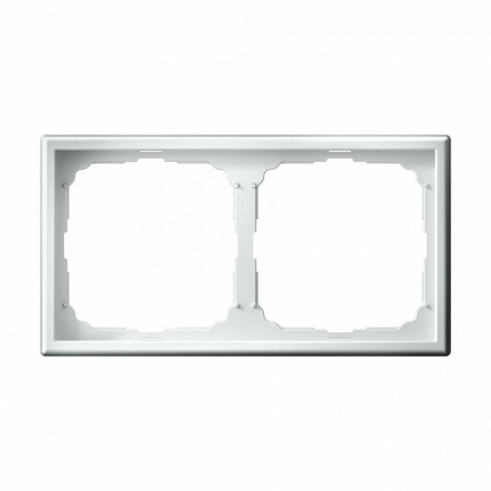 ArtGallery рамка 2-местная, белый (GAL000102). Рамка. Systeme Electric