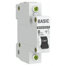 1P 16А (B) 4,5кА ВА 47-29 Basic (mcb4729-1-16-B). Автоматический выключатель. EKF