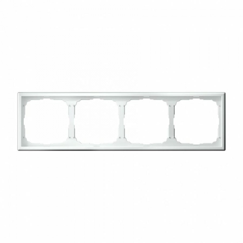ArtGallery рамка 4-местная, белый (GAL000104). Рамка. Systeme Electric