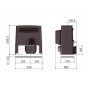 CAME BKS12AGS combo KIT. Комплект автоматики для откатных ворот. CAME