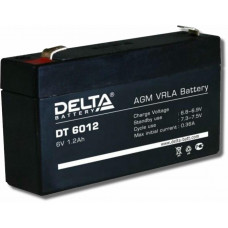 Delta DT 6012. Аккумулятор герметичный свинцово-кислотный. Delta